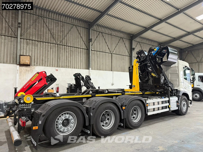 Volvo FM 460 8X4 NEW! Palfinger Q200Z95TR HPLS Crane + HT 24 TEC Hooklift ACC LED - Φορτηγό φόρτωσης γάντζου, Φορτηγό με γερανό: φωτογραφία 3 Volvo FM 460 8X4 NEW! Palfinger Q200Z95TR HPLS Crane + HT 24 TEC Hooklift ACC LED - Φορτηγό φόρτωσης γάντζου, Φορτηγό με γερανό: φωτογραφία 3