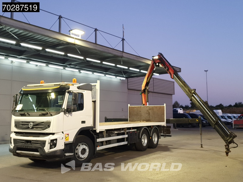 Volvo FMX 370 6X4 Palfinger PK18002 EH Crane Kran Automatic Euro 5 - Φορτηγό με ανοιχτή καρότσα, Φορτηγό με γερανό: φωτογραφία 5 Volvo FMX 370 6X4 Palfinger PK18002 EH Crane Kran Automatic Euro 5 - Φορτηγό με ανοιχτή καρότσα, Φορτηγό με γερανό: φωτογραφία 5