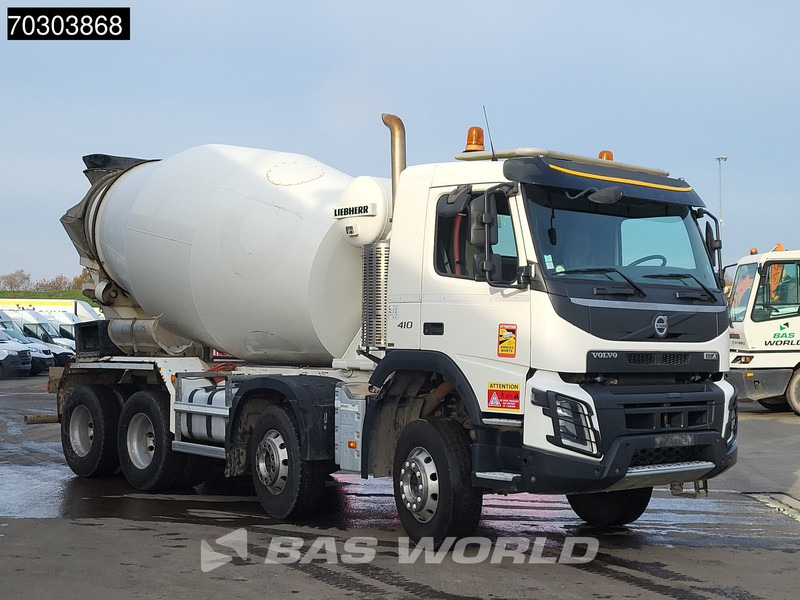 Volvo FMX 410 8X4 9m3 Liebherr mixer Steelsuspension Automatic Euro 6 - Μπετονιέρα φορτηγό: φωτογραφία 3 Volvo FMX 410 8X4 9m3 Liebherr mixer Steelsuspension Automatic Euro 6 - Μπετονιέρα φορτηγό: φωτογραφία 3