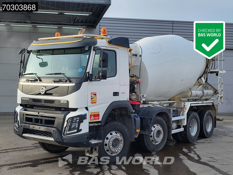 Volvo FMX 410 8X4 9m3 Liebherr mixer Steelsuspension Automatic Euro 6 - Μπετονιέρα φορτηγό: φωτογραφία 1 Volvo FMX 410 8X4 9m3 Liebherr mixer Steelsuspension Automatic Euro 6 - Μπετονιέρα φορτηγό: φωτογραφία 1