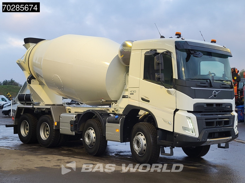 Volvo FMX 430 8X4 New! 10m3 FML Mixer Steelsuspension Automatic LED Euro 6 - Μπετονιέρα φορτηγό: φωτογραφία 3 Volvo FMX 430 8X4 New! 10m3 FML Mixer Steelsuspension Automatic LED Euro 6 - Μπετονιέρα φορτηγό: φωτογραφία 3