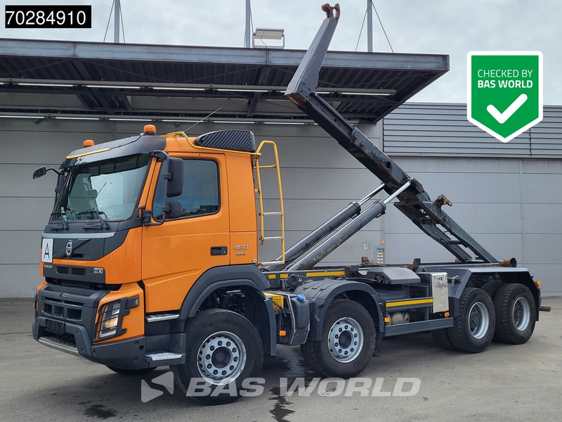 Volvo FMX 460 8X4 30t Meiller Hooklift Full Steel BigAxle Euro 6 - Φορτηγό φόρτωσης γάντζου: φωτογραφία 1 Volvo FMX 460 8X4 30t Meiller Hooklift Full Steel BigAxle Euro 6 - Φορτηγό φόρτωσης γάντζου: φωτογραφία 1