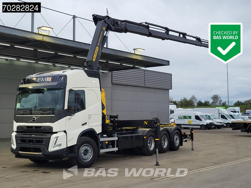 Volvo FMX 500 8X4 NEW! Palfinger PK33002 Crane + HT22TEC Hooklift Lift-Steering Axle - Φορτηγό φόρτωσης γάντζου, Φορτηγό με γερανό: φωτογραφία 1 Volvo FMX 500 8X4 NEW! Palfinger PK33002 Crane + HT22TEC Hooklift Lift-Steering Axle - Φορτηγό φόρτωσης γάντζου, Φορτηγό με γερανό: φωτογραφία 1