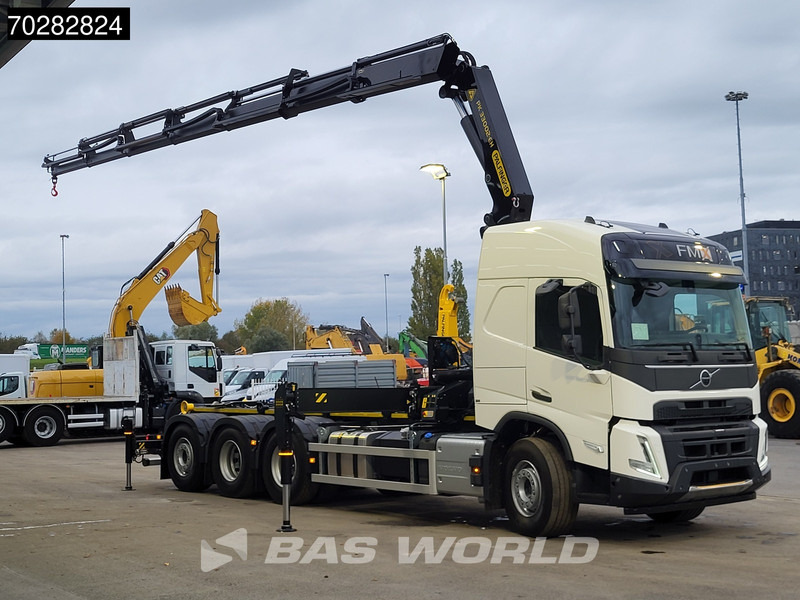 Volvo FMX 500 8X4 NEW! Palfinger PK33002 Crane + HT22TEC Hooklift Lift-Steering Axle - Φορτηγό φόρτωσης γάντζου, Φορτηγό με γερανό: φωτογραφία 3 Volvo FMX 500 8X4 NEW! Palfinger PK33002 Crane + HT22TEC Hooklift Lift-Steering Axle - Φορτηγό φόρτωσης γάντζου, Φορτηγό με γερανό: φωτογραφία 3