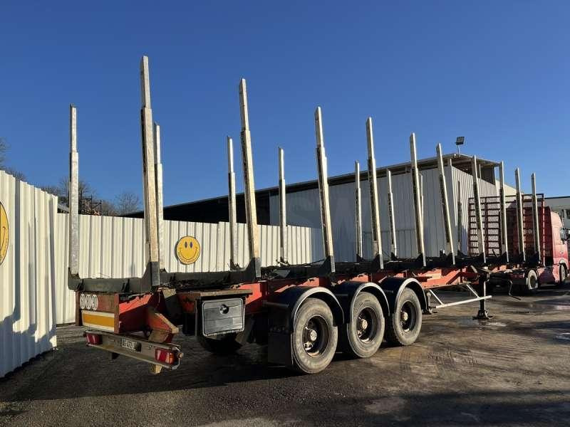 Ημιρυμουλκούμενο μεταφοράς ξυλείας Fruehauf GRUMIERE 3 ESSIEUX: φωτογραφία 6