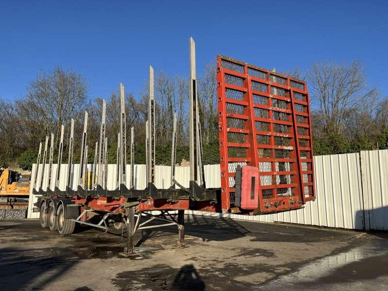 Ημιρυμουλκούμενο μεταφοράς ξυλείας Fruehauf GRUMIERE 3 ESSIEUX: φωτογραφία 8
