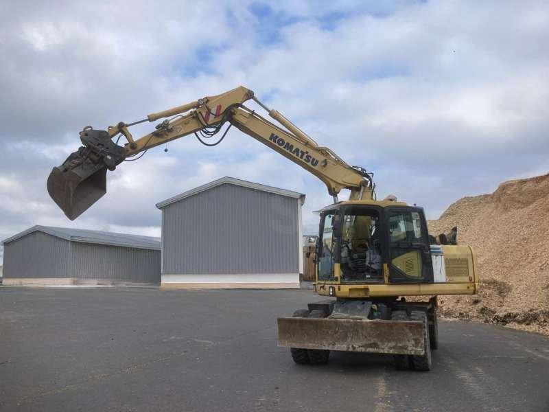 Komatsu PW160-7K - Τροχοφόρος εκσκαφέας: φωτογραφία 1 Komatsu PW160-7K - Τροχοφόρος εκσκαφέας: φωτογραφία 1