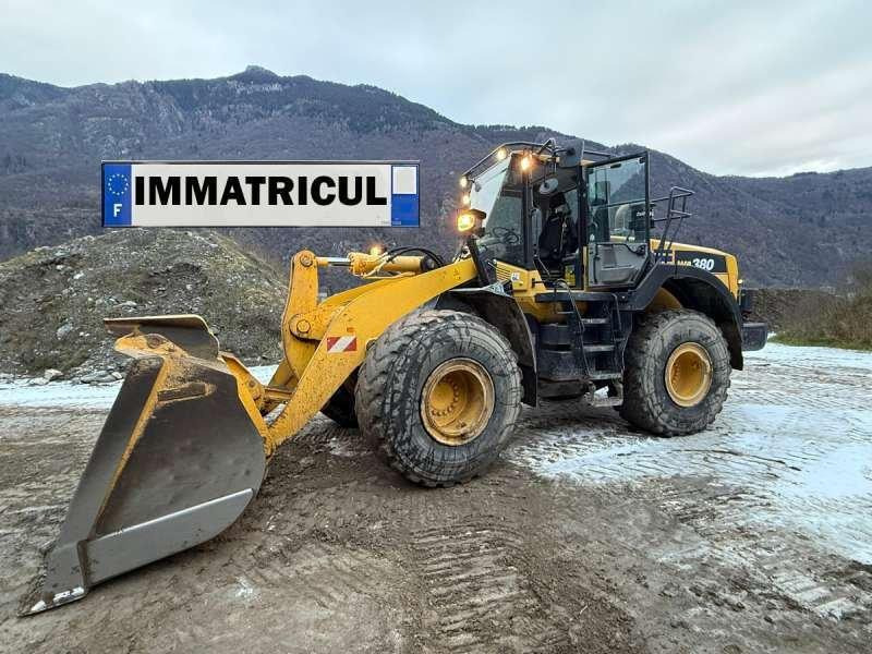 Komatsu WA380-8 - Ελαστιχοφόρος φορτωτής: φωτογραφία 1 Komatsu WA380-8 - Ελαστιχοφόρος φορτωτής: φωτογραφία 1