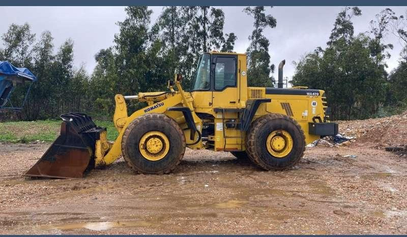 Komatsu WA470-3A - Ελαστιχοφόρος φορτωτής: φωτογραφία 3 Komatsu WA470-3A - Ελαστιχοφόρος φορτωτής: φωτογραφία 3