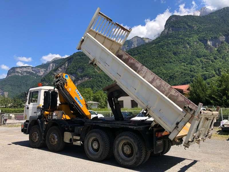MAN GRUE F2000 - Φορτηγό ανατρεπόμενο: φωτογραφία 3 MAN GRUE F2000 - Φορτηγό ανατρεπόμενο: φωτογραφία 3