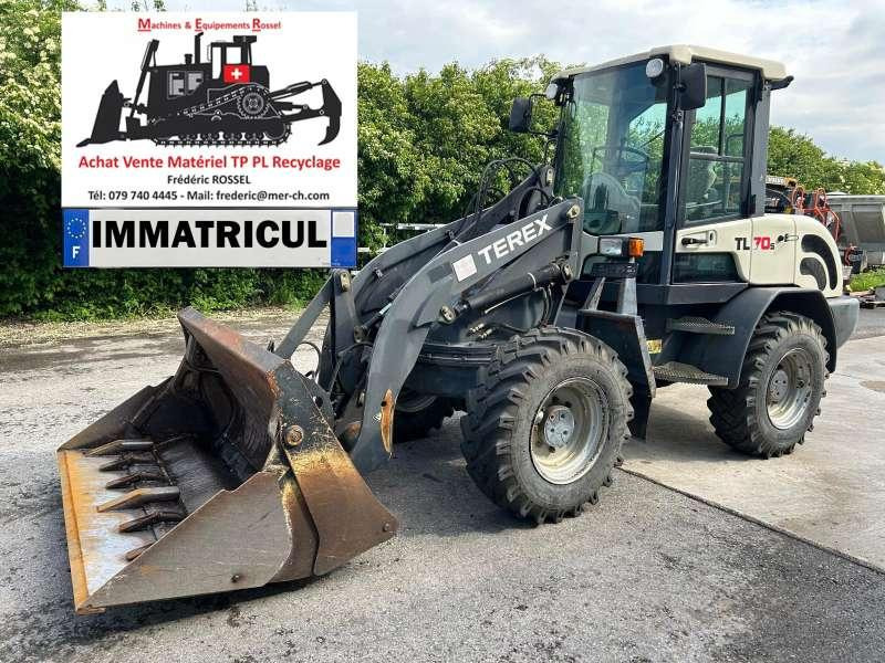 Terex TL70S - Ελαστιχοφόρος φορτωτής: φωτογραφία 1 Terex TL70S - Ελαστιχοφόρος φορτωτής: φωτογραφία 1