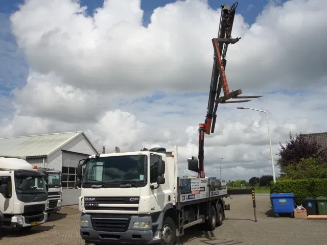 DAF CF 360 6X4 MANUAL GEAR STEELSPRINGS 18,5 TON PALFINKER - Φορτηγό με ανοιχτή καρότσα, Φορτηγό με γερανό: φωτογραφία 3 DAF CF 360 6X4 MANUAL GEAR STEELSPRINGS 18,5 TON PALFINKER - Φορτηγό με ανοιχτή καρότσα, Φορτηγό με γερανό: φωτογραφία 3