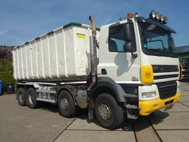 DAF CF 410 8X4 NCH CONTAINER SYSTEEM 32 TON 90 graden silo containers - Φορτηγό με σύστημα καλωδίων: φωτογραφία 4 DAF CF 410 8X4 NCH CONTAINER SYSTEEM 32 TON 90 graden silo containers - Φορτηγό με σύστημα καλωδίων: φωτογραφία 4