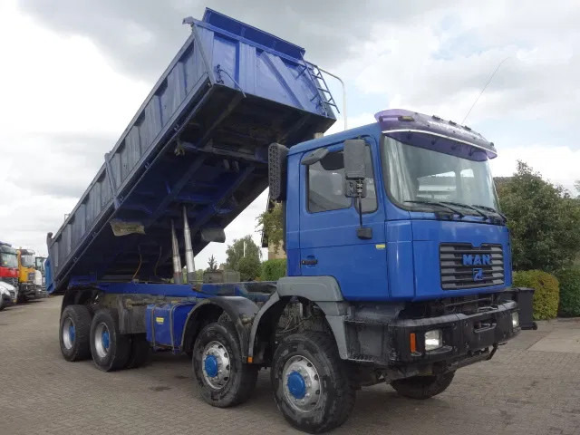 MAN 35.414 8x8 meiller kipper manual diesel pomp - Φορτηγό ανατρεπόμενο: φωτογραφία 1 MAN 35.414 8x8 meiller kipper manual diesel pomp - Φορτηγό ανατρεπόμενο: φωτογραφία 1