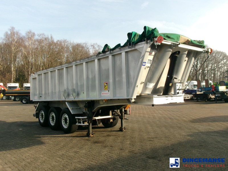 Benalu Tipper trailer alu 22 m3 + tarpaulin - Επικαθήμενο ανατρεπόμενο: φωτογραφία 2 Benalu Tipper trailer alu 22 m3 + tarpaulin - Επικαθήμενο ανατρεπόμενο: φωτογραφία 2