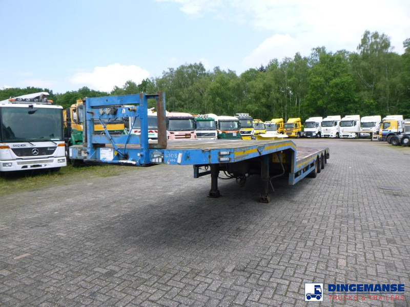Broshuis 3-axle semi-lowbed trailer 45 t / extendable - Επικαθήμενο με χαμηλό δάπεδο: φωτογραφία 1 Broshuis 3-axle semi-lowbed trailer 45 t / extendable - Επικαθήμενο με χαμηλό δάπεδο: φωτογραφία 1