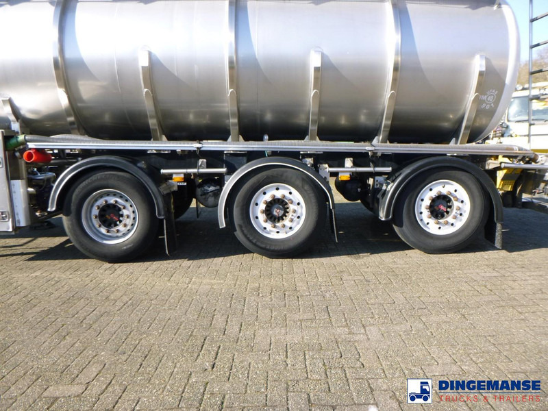 Burg Food tank inox 30.3 m3 / 3 comp - Επικαθήμενο βυτίο: φωτογραφία 5 Burg Food tank inox 30.3 m3 / 3 comp - Επικαθήμενο βυτίο: φωτογραφία 5