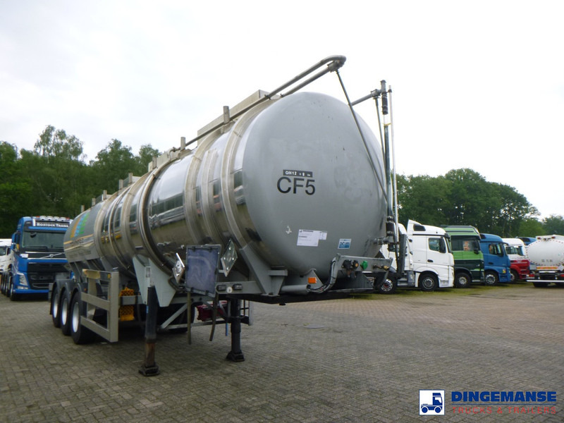 Clayton Chemical tank inox 30 m3 / 1 comp - Επικαθήμενο βυτίο: φωτογραφία 2 Clayton Chemical tank inox 30 m3 / 1 comp - Επικαθήμενο βυτίο: φωτογραφία 2