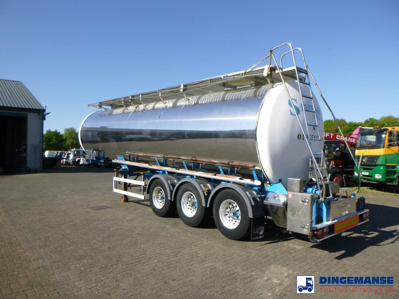 Clayton Chemical tank inox L4BN 37.5 m3 / 1 comp - Επικαθήμενο βυτίο: φωτογραφία 3 Clayton Chemical tank inox L4BN 37.5 m3 / 1 comp - Επικαθήμενο βυτίο: φωτογραφία 3