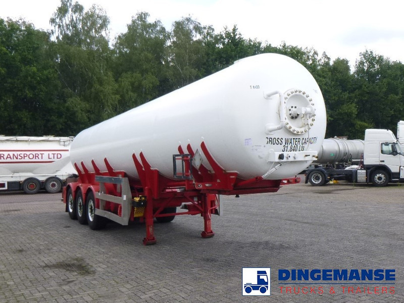 Clayton Gas tank steel 31.8 m3 (low pressure 10 bar) - Επικαθήμενο βυτίο: φωτογραφία 2 Clayton Gas tank steel 31.8 m3 (low pressure 10 bar) - Επικαθήμενο βυτίο: φωτογραφία 2