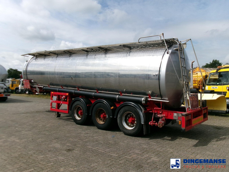 Crane Fruehauf Chemical ACID Rubber tank inox 30 m3 / 1 comp - Επικαθήμενο βυτίο: φωτογραφία 4 Crane Fruehauf Chemical ACID Rubber tank inox 30 m3 / 1 comp - Επικαθήμενο βυτίο: φωτογραφία 4