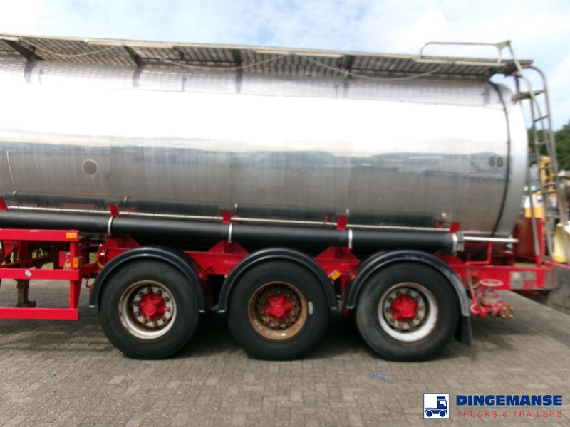 Crane Fruehauf Chemical ACID Rubber tank inox 30 m3 / 1 comp - Επικαθήμενο βυτίο: φωτογραφία 5 Crane Fruehauf Chemical ACID Rubber tank inox 30 m3 / 1 comp - Επικαθήμενο βυτίο: φωτογραφία 5
