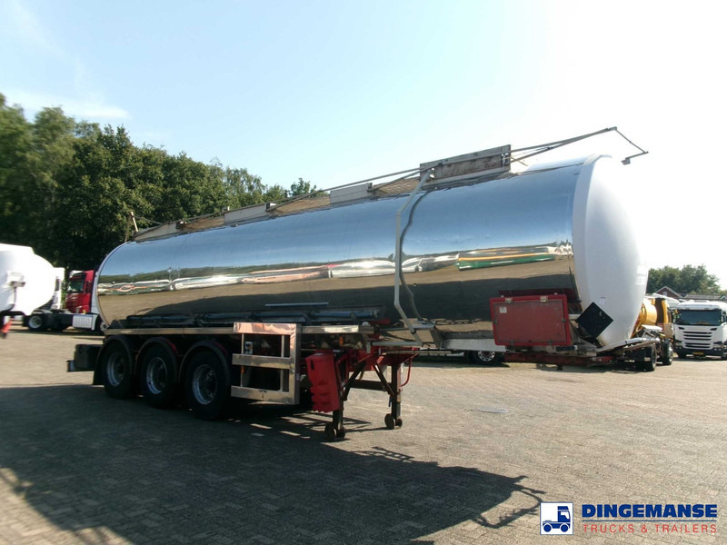Crane Fruehauf Chemical ACID tank inox 30 m3 / 1 comp - Επικαθήμενο βυτίο: φωτογραφία 2 Crane Fruehauf Chemical ACID tank inox 30 m3 / 1 comp - Επικαθήμενο βυτίο: φωτογραφία 2