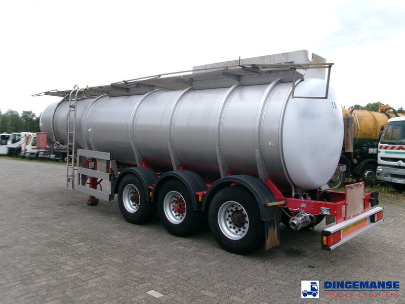 Crane Fruehauf Chemical tank inox 22.5 m3 / 1 comp - Επικαθήμενο βυτίο: φωτογραφία 3 Crane Fruehauf Chemical tank inox 22.5 m3 / 1 comp - Επικαθήμενο βυτίο: φωτογραφία 3