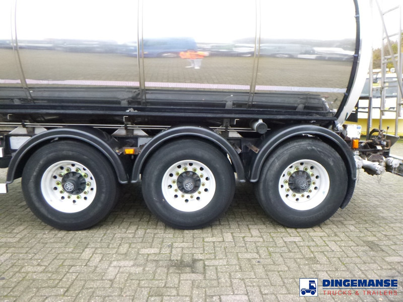 Crane Fruehauf Chemical tank inox 32.8 m3 / 1 comp - Επικαθήμενο βυτίο: φωτογραφία 5 Crane Fruehauf Chemical tank inox 32.8 m3 / 1 comp - Επικαθήμενο βυτίο: φωτογραφία 5