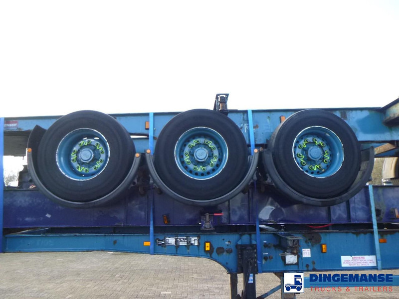 Crane Fruehauf Stack - 3 x container trailer 20-20-30-40 ft - Επικαθήμενο μεταφοράς εμπορευματοκιβωτίων/ Κινητό αμάξωμα: φωτογραφία 5 Crane Fruehauf Stack - 3 x container trailer 20-20-30-40 ft - Επικαθήμενο μεταφοράς εμπορευματοκιβωτίων/ Κινητό αμάξωμα: φωτογραφία 5