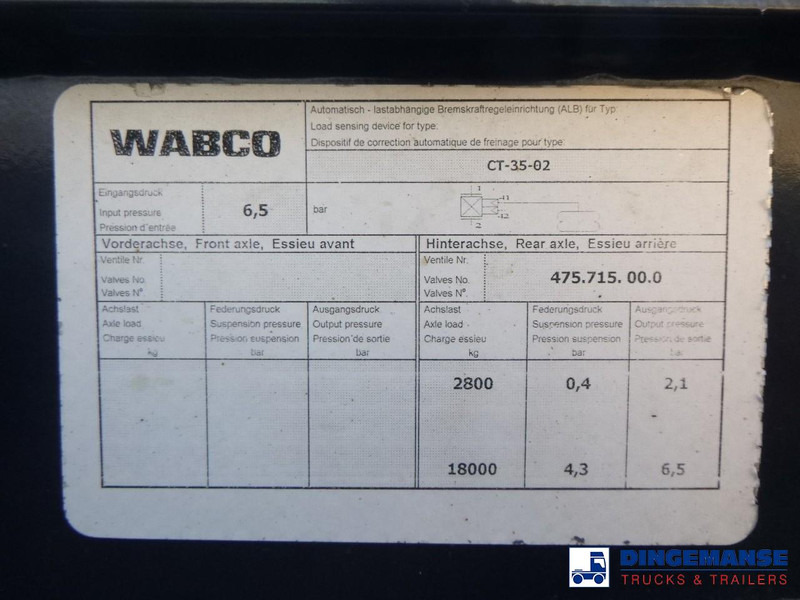 Επικαθήμενο μεταφοράς εμπορευματοκιβωτίων/ Κινητό αμάξωμα D-Tec 4-axle container combi trailer (2 + 2 axles): φωτογραφία 19 Επικαθήμενο μεταφοράς εμπορευματοκιβωτίων/ Κινητό αμάξωμα D-Tec 4-axle container combi trailer (2 + 2 axles): φωτογραφία 19