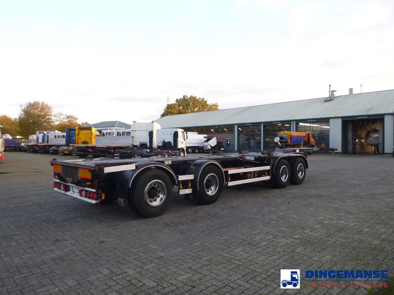 D-Tec 4-axle container combi trailer (2 + 2 axles) - Επικαθήμενο μεταφοράς εμπορευματοκιβωτίων/ Κινητό αμάξωμα: φωτογραφία 4 D-Tec 4-axle container combi trailer (2 + 2 axles) - Επικαθήμενο μεταφοράς εμπορευματοκιβωτίων/ Κινητό αμάξωμα: φωτογραφία 4
