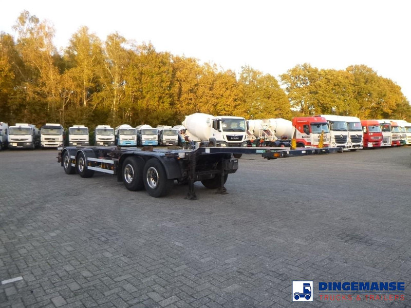D-Tec 4-axle container combi trailer (2 + 2 axles) - Επικαθήμενο μεταφοράς εμπορευματοκιβωτίων/ Κινητό αμάξωμα: φωτογραφία 2 D-Tec 4-axle container combi trailer (2 + 2 axles) - Επικαθήμενο μεταφοράς εμπορευματοκιβωτίων/ Κινητό αμάξωμα: φωτογραφία 2