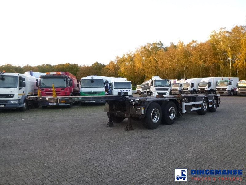 D-Tec 4-axle container combi trailer (2 + 2 axles) - Επικαθήμενο μεταφοράς εμπορευματοκιβωτίων/ Κινητό αμάξωμα: φωτογραφία 1 D-Tec 4-axle container combi trailer (2 + 2 axles) - Επικαθήμενο μεταφοράς εμπορευματοκιβωτίων/ Κινητό αμάξωμα: φωτογραφία 1