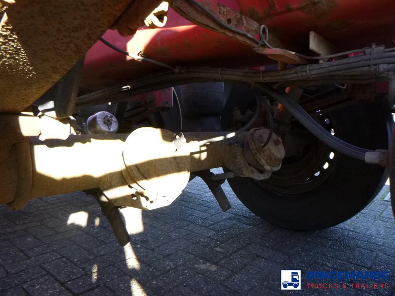 Επικαθήμενο μεταφοράς εμπορευματοκιβωτίων/ Κινητό αμάξωμα D-Tec 4-axle container combi trailer (3 + 1 axles) 20-30-40-45 ft: φωτογραφία 9