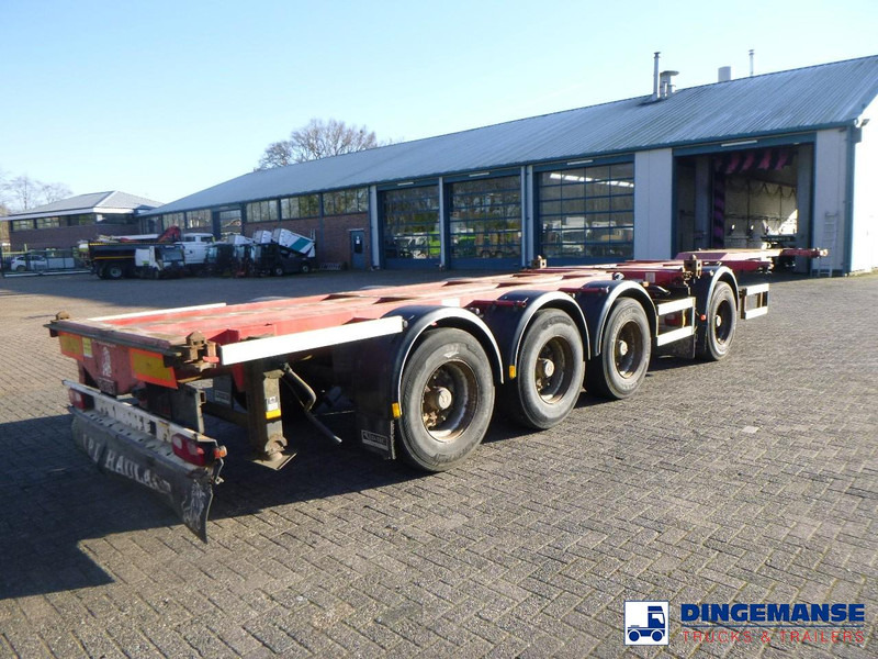 D-Tec 4-axle container combi trailer (3 + 1 axles) 20-30-40-45 ft - Επικαθήμενο μεταφοράς εμπορευματοκιβωτίων/ Κινητό αμάξωμα: φωτογραφία 4 D-Tec 4-axle container combi trailer (3 + 1 axles) 20-30-40-45 ft - Επικαθήμενο μεταφοράς εμπορευματοκιβωτίων/ Κινητό αμάξωμα: φωτογραφία 4
