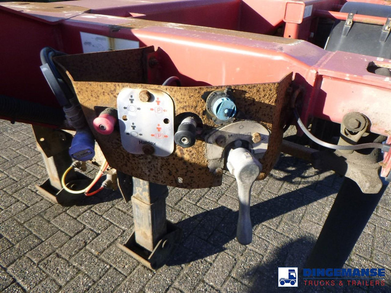 Επικαθήμενο μεταφοράς εμπορευματοκιβωτίων/ Κινητό αμάξωμα D-Tec 4-axle container combi trailer (3 + 1 axles) 20-30-40-45 ft: φωτογραφία 12