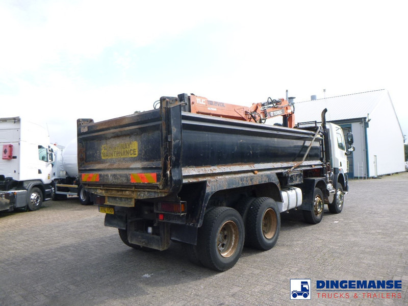 Φορτηγό με γερανό DAF CF 85.360 8X4 RHD tipper + Terex 118.2 VGL-A15: φωτογραφία 8