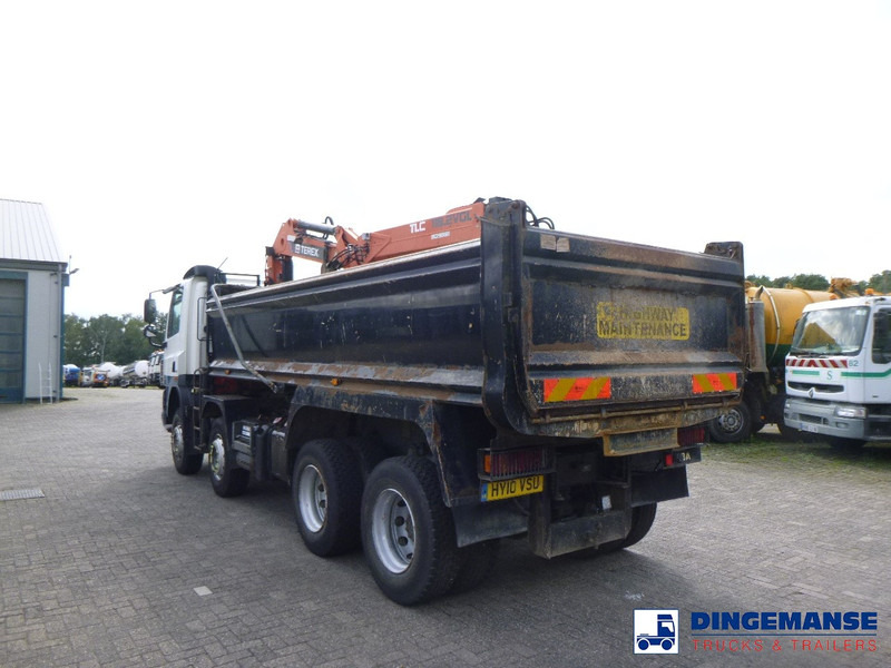 Φορτηγό με γερανό DAF CF 85.360 8X4 RHD tipper + Terex 118.2 VGL-A15: φωτογραφία 7