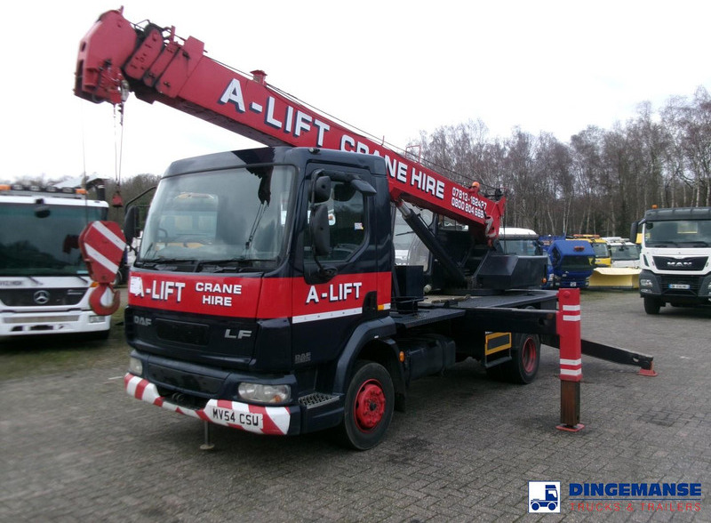 DAF LF 45.150 RHD Tadano TS-75 M crane 8 t - Φορτηγό με γερανό: φωτογραφία 1 DAF LF 45.150 RHD Tadano TS-75 M crane 8 t - Φορτηγό με γερανό: φωτογραφία 1
