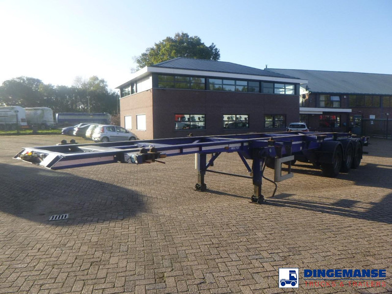 Dennison 3-axle container trailer 20-30-40-45 ft - Επικαθήμενο μεταφοράς εμπορευματοκιβωτίων/ Κινητό αμάξωμα: φωτογραφία 1 Dennison 3-axle container trailer 20-30-40-45 ft - Επικαθήμενο μεταφοράς εμπορευματοκιβωτίων/ Κινητό αμάξωμα: φωτογραφία 1