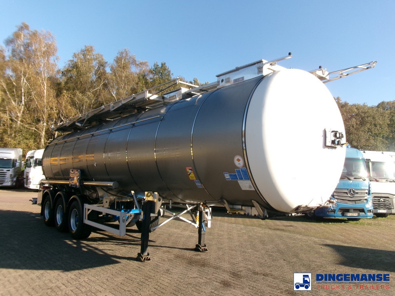 Feldbinder Chemical tank inox 37.5 m3 / 1 comp - Επικαθήμενο βυτίο: φωτογραφία 2 Feldbinder Chemical tank inox 37.5 m3 / 1 comp - Επικαθήμενο βυτίο: φωτογραφία 2