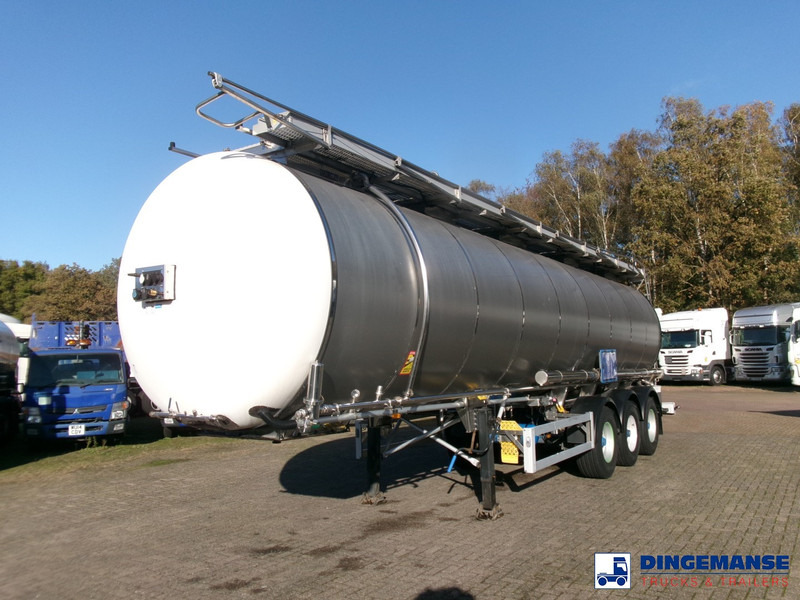 Feldbinder Chemical tank inox 37.5 m3 / 1 comp - Επικαθήμενο βυτίο: φωτογραφία 1 Feldbinder Chemical tank inox 37.5 m3 / 1 comp - Επικαθήμενο βυτίο: φωτογραφία 1