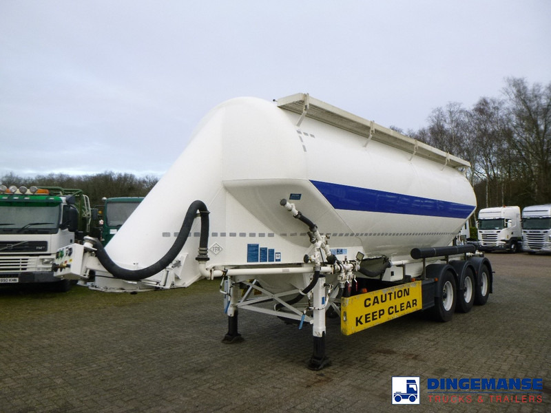Feldbinder Powder tank alu 36 m3 / 1 comp - Επικαθήμενο βυτίο: φωτογραφία 1 Feldbinder Powder tank alu 36 m3 / 1 comp - Επικαθήμενο βυτίο: φωτογραφία 1