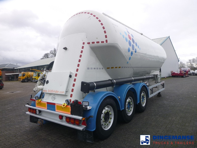 Feldbinder Powder tank alu 36 m3 / 1 comp - Επικαθήμενο βυτίο: φωτογραφία 4 Feldbinder Powder tank alu 36 m3 / 1 comp - Επικαθήμενο βυτίο: φωτογραφία 4