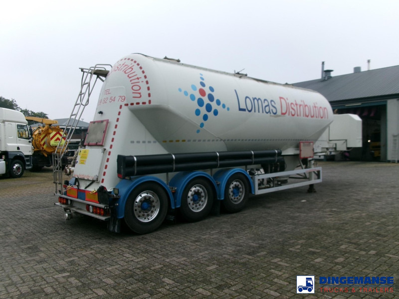 Feldbinder Powder tank alu 40 m3 / 1 comp + compressor - Επικαθήμενο βυτίο: φωτογραφία 4 Feldbinder Powder tank alu 40 m3 / 1 comp + compressor - Επικαθήμενο βυτίο: φωτογραφία 4