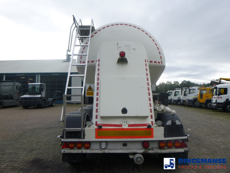 Feldbinder Powder tank alu 40 m3 / 1 comp + compressor - Επικαθήμενο βυτίο: φωτογραφία 5 Feldbinder Powder tank alu 40 m3 / 1 comp + compressor - Επικαθήμενο βυτίο: φωτογραφία 5