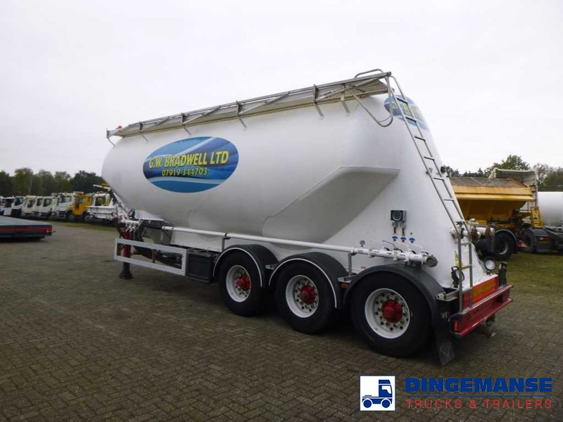 Feldbinder Powder tank alu 40 m3 / 1 comp - Επικαθήμενο βυτίο: φωτογραφία 3 Feldbinder Powder tank alu 40 m3 / 1 comp - Επικαθήμενο βυτίο: φωτογραφία 3