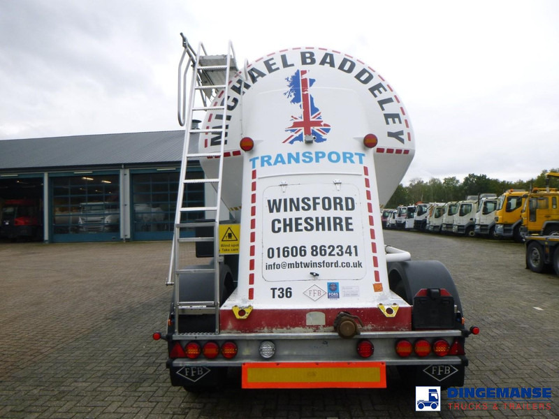 Feldbinder Powder tank alu 40 m3 / 1 comp - Επικαθήμενο βυτίο: φωτογραφία 5 Feldbinder Powder tank alu 40 m3 / 1 comp - Επικαθήμενο βυτίο: φωτογραφία 5