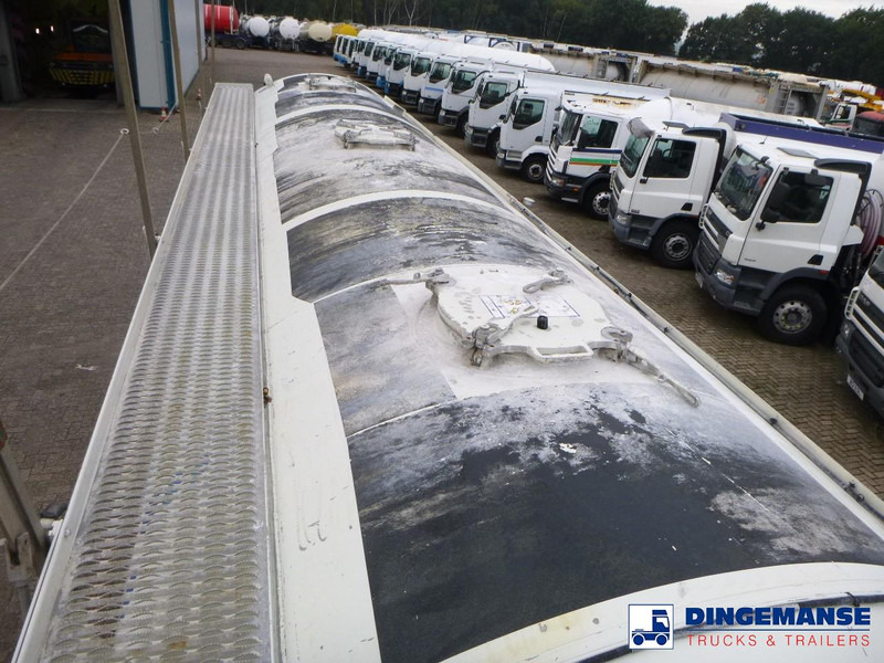 Feldbinder Powder tank alu 43 m3 / 1 comp - Επικαθήμενο βυτίο: φωτογραφία 5 Feldbinder Powder tank alu 43 m3 / 1 comp - Επικαθήμενο βυτίο: φωτογραφία 5